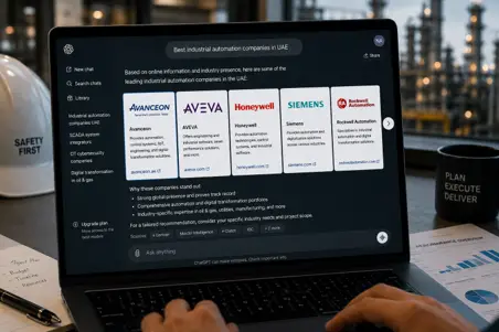 industrial digital presence SEO AEO GEO webinfinites